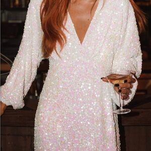 Show Me Your MuMu Kidman Sequin Dress - size XL